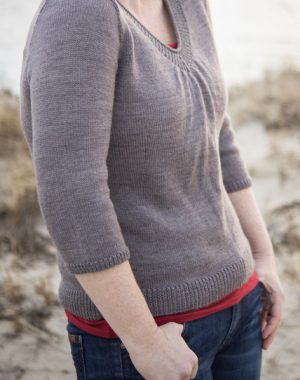 boob friendly Afterlight sweater pattern