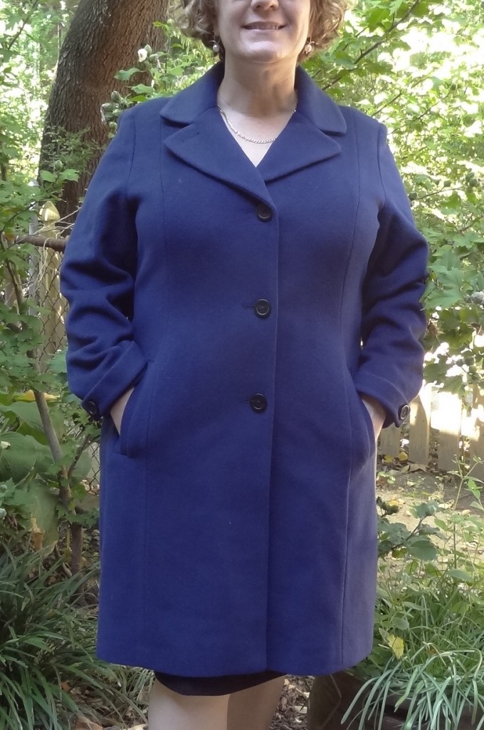anne klein blue coat 2