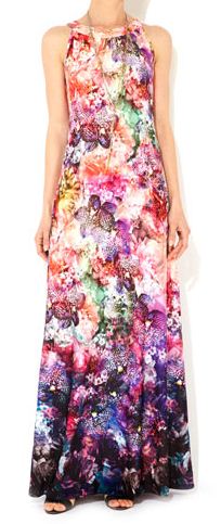 Wallis digital floral print maxi dress.