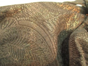 Look how sparkly! So pretty. I’m just imagining the sun glistening off this amazing fabric.