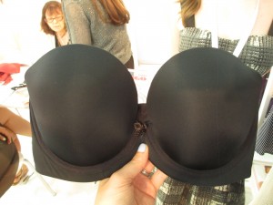 Lastly, we have the new molded plunge strapless Koko. Cleo tends to run shallower in the cup so I doubt this will work for me, which is really disappointing because…