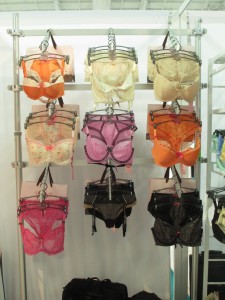 Top row, left to right: Kitty in Fizzy Peach, Jessica in Ivory Nude, Liliana in Crème/Nude. Center row: Betty in Brighton Rocks, Nichole in Parma Violet, Liliana in Fruit Salad. Bottom row: Fifi in Rox Pink, Jessica in Noir Nude, Nichole in Leopard