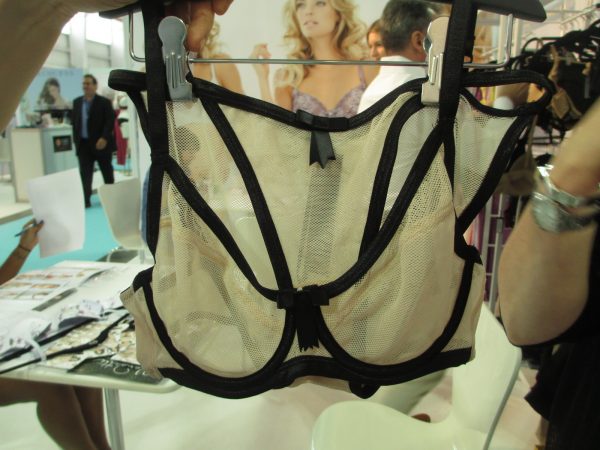 The new Fishnet bra color is this “Blondie” with black trim.