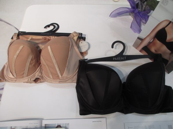 Everyone’s favorite, the Charlotte bra, is being offered in monochrome tan and black.