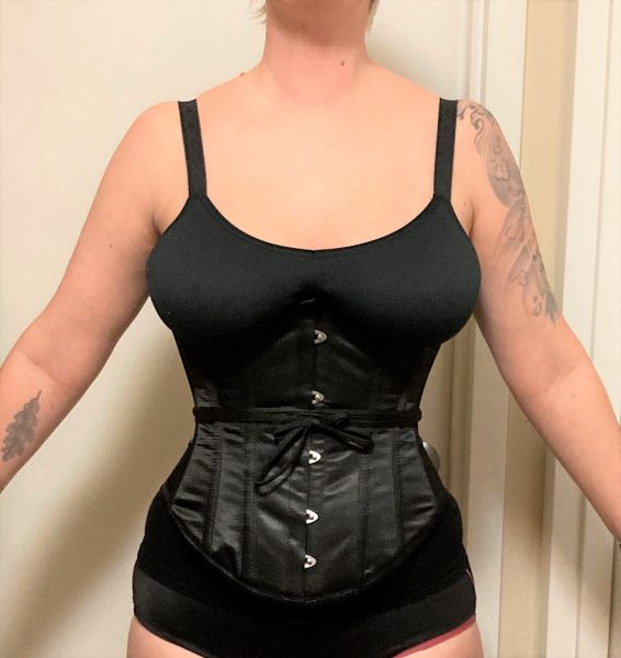 First time wearing corset. This is from orchard. Is it too small
